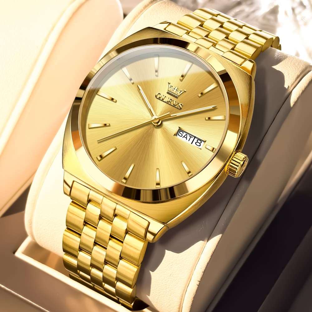 OLEVS 6730 Automatic Tonneau Mechanical Watch For Men