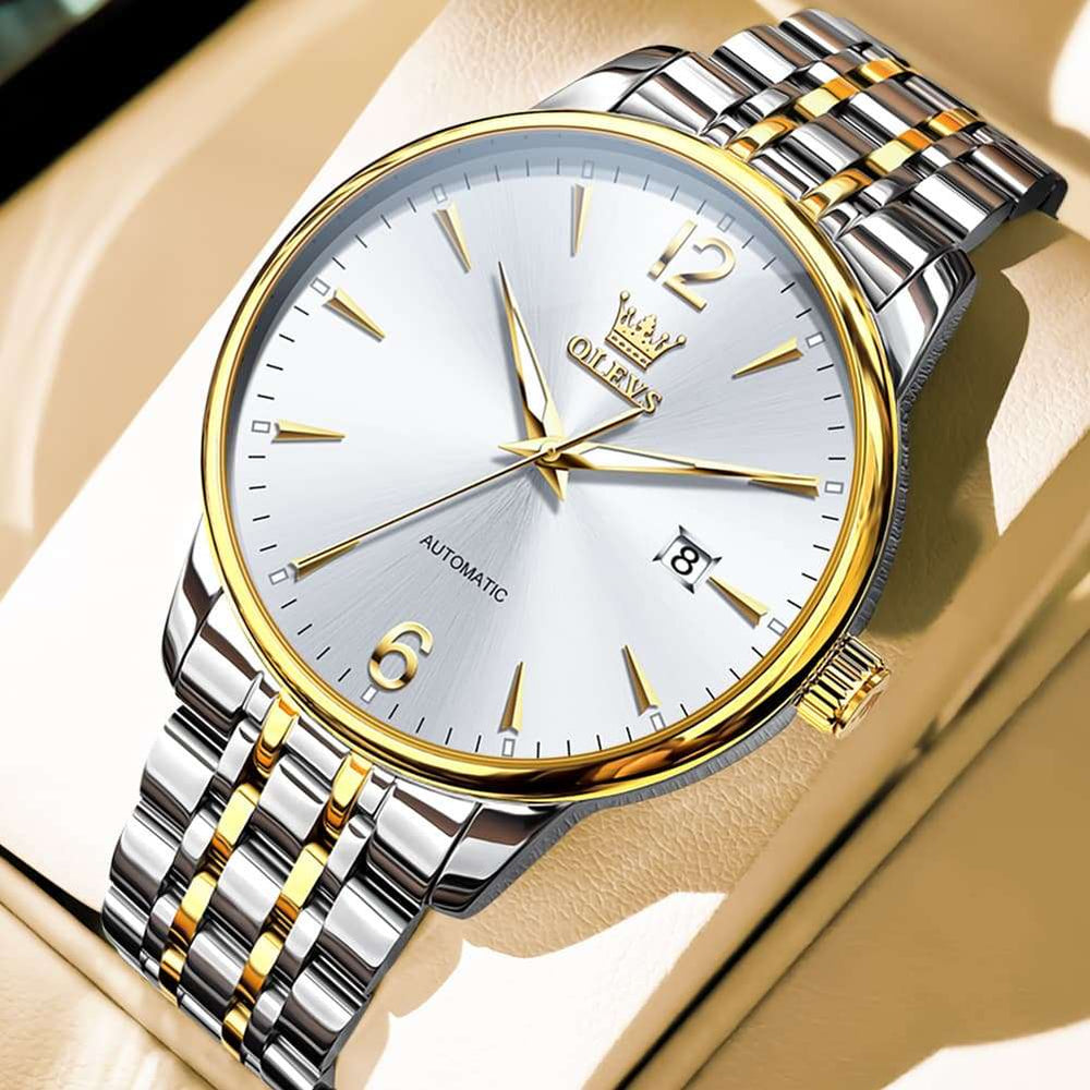 OLEVS 6741 Classic Minimalist Mechanical Watch for Men