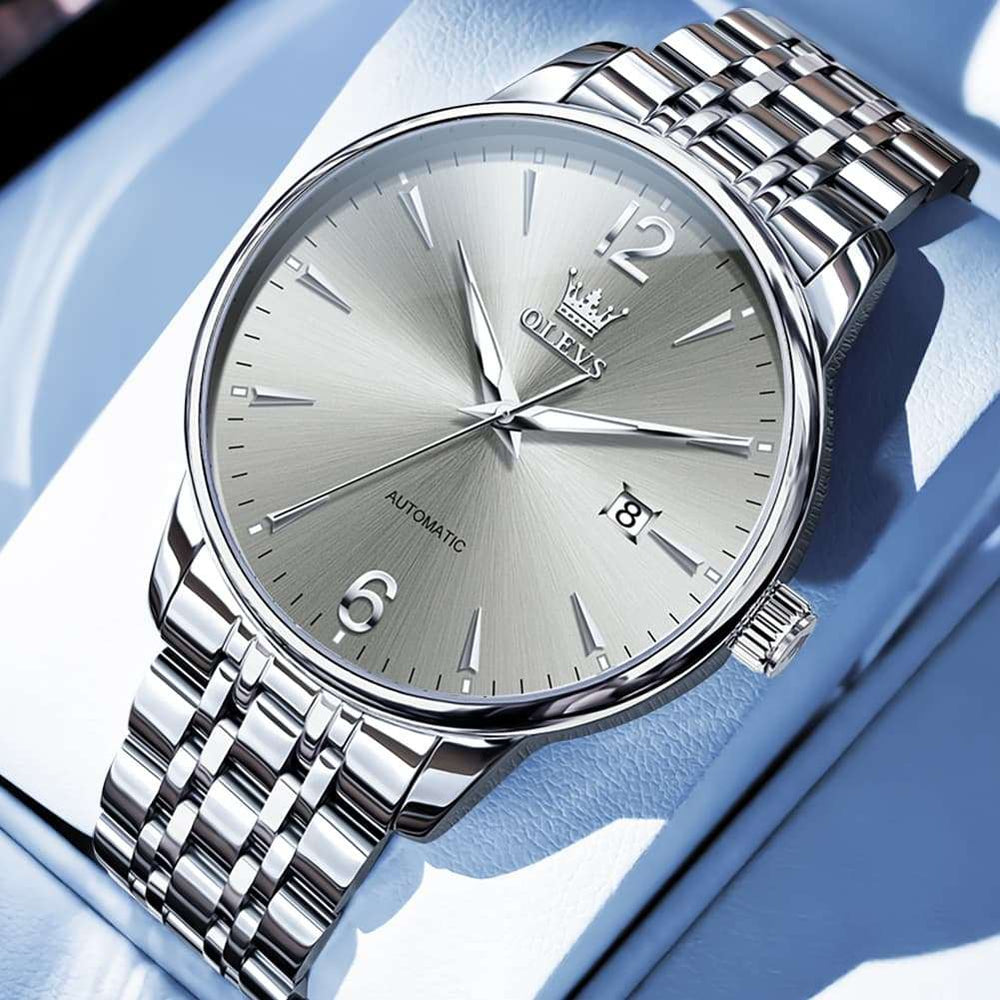 OLEVS 6741 Classic Minimalist Mechanical Watch for Men