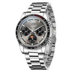 Silver Gray front view - OLEVS 6756