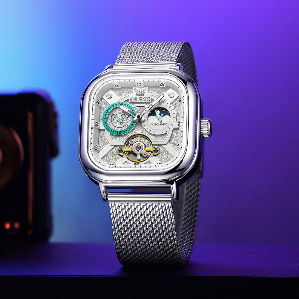 Silver White studio styling - OLEVS 6782