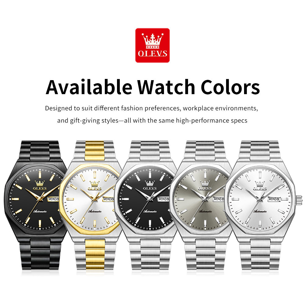 five available watch colors - OLEVS 6786