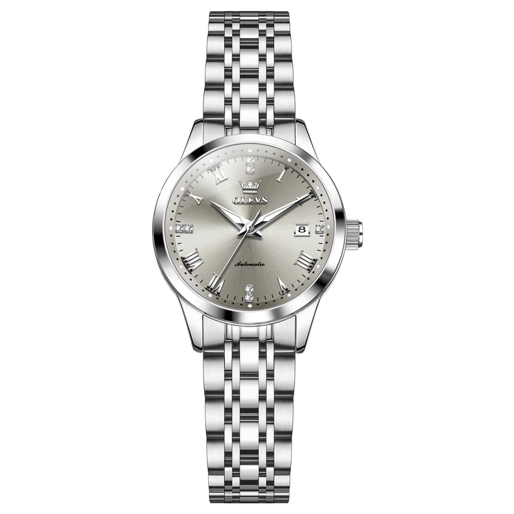 OLEVS 7062 Classic Automatic Watch For Women - All Gold Watch | Olevs Watch Store
